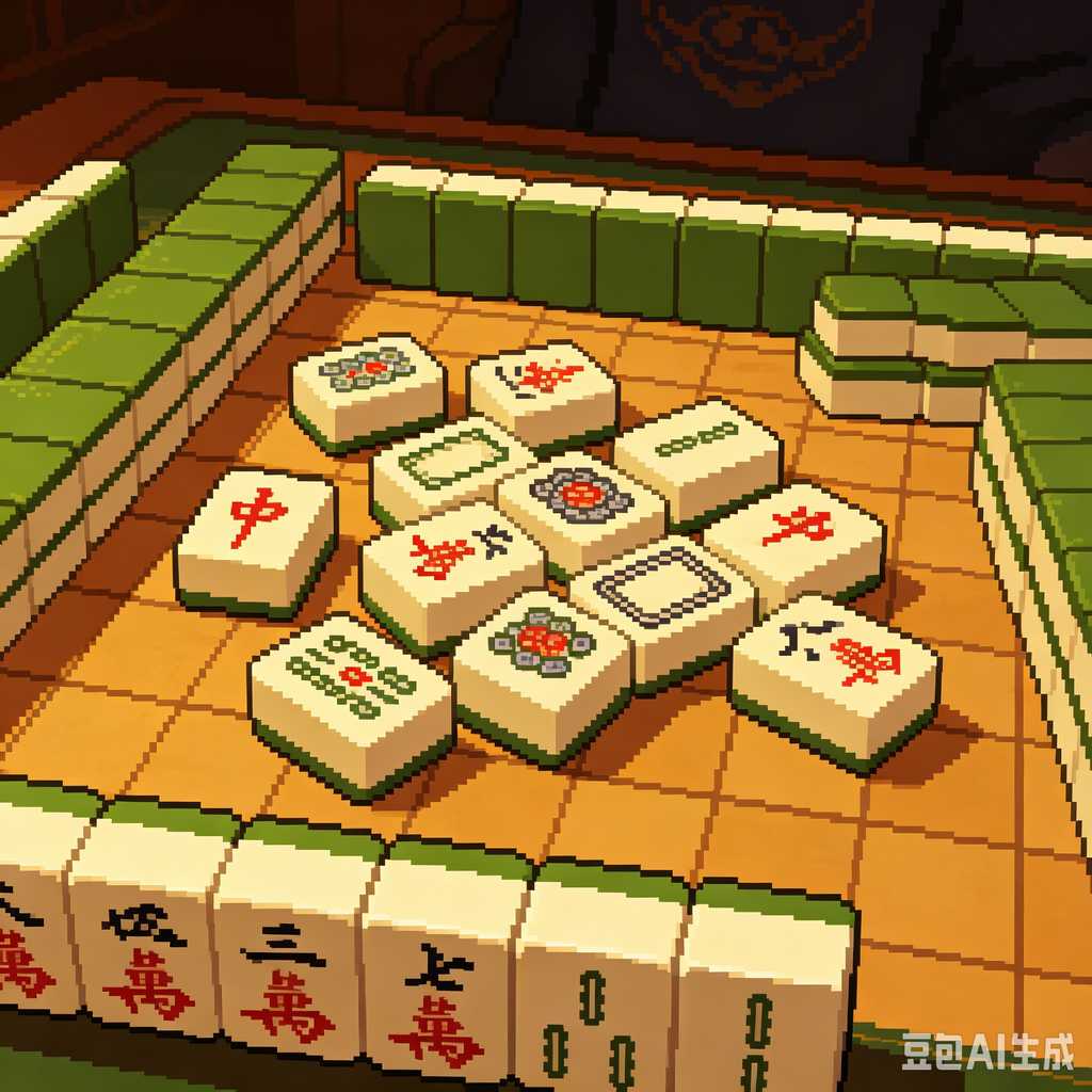 custom color mahjong set