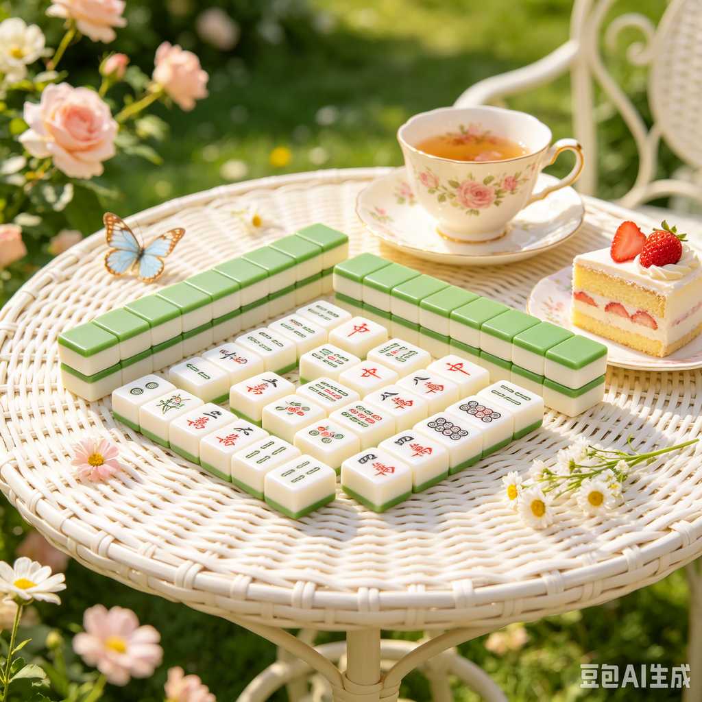 mahjong set with storage case