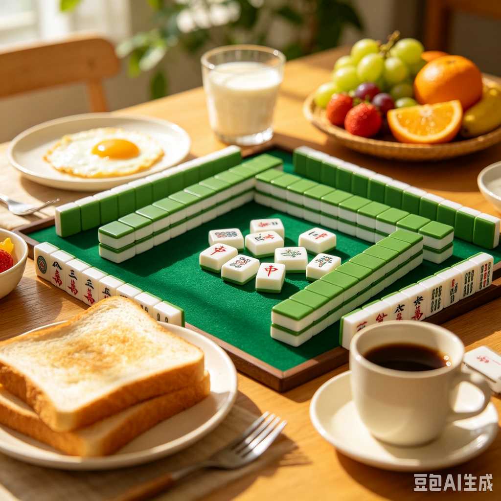 simulated ivory mahjong set