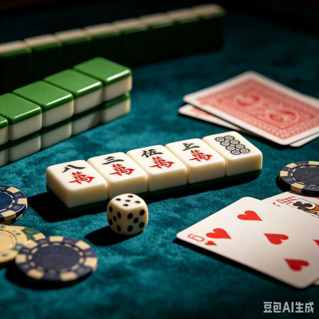 lightweight mahjong tile set