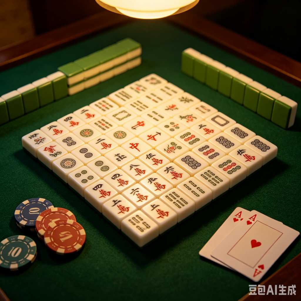 modern minimalist mahjong set